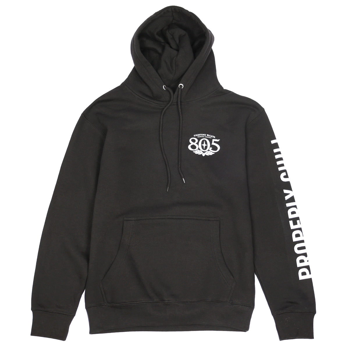 Fasthouse 805 Premier Properly Chill Pullover Hoodie - Black
