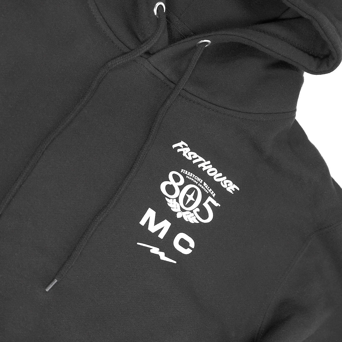 Fasthouse 805 Parallel Hoodie Black 