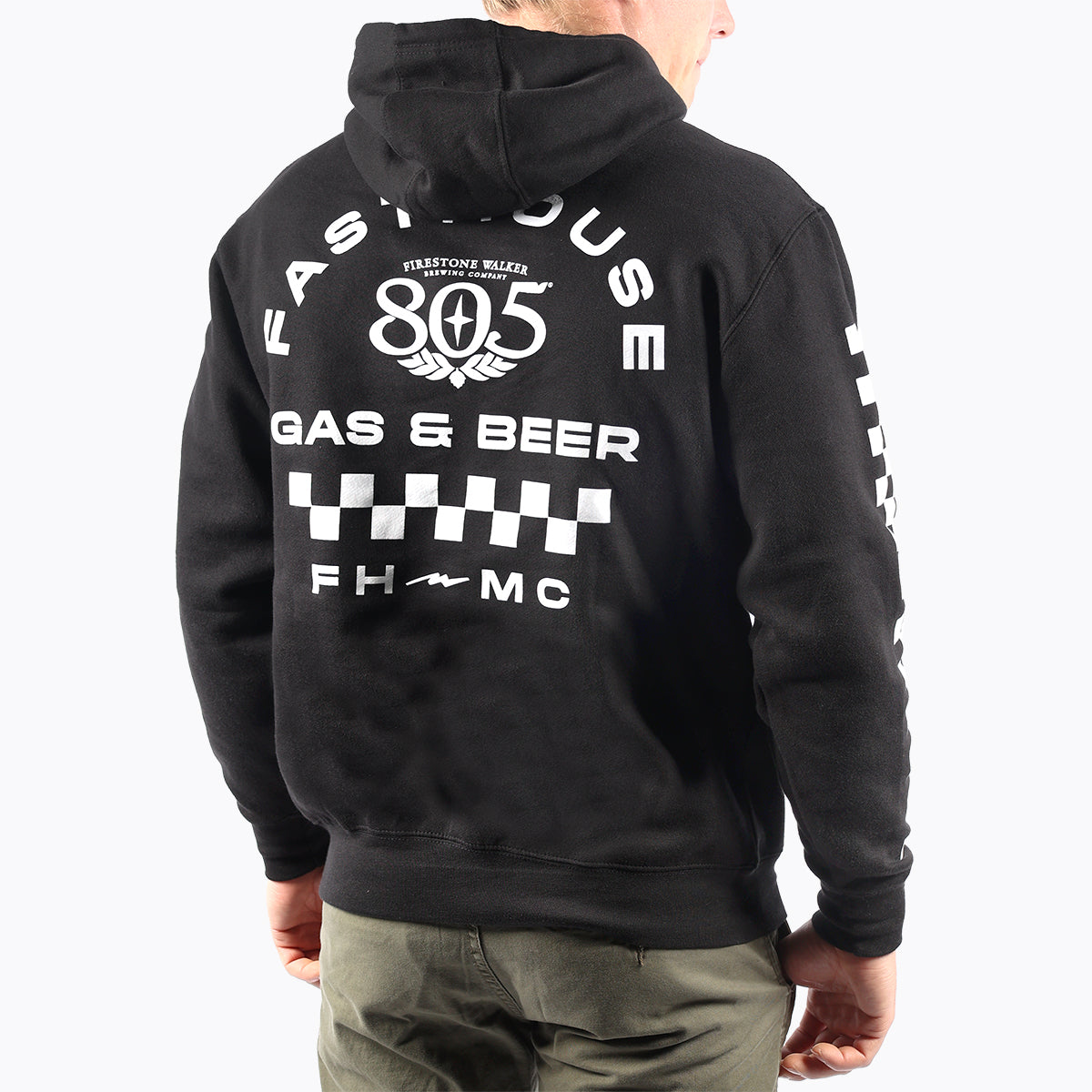 Fasthouse 805 Parallel Hoodie - Black 