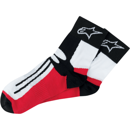 Alpinestars Road Racing Socks - Black/Red/White