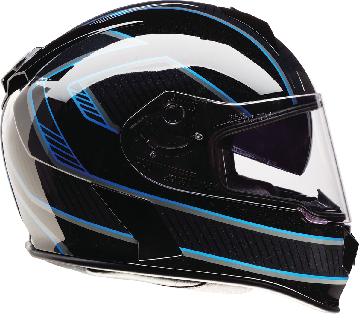 Z1R Warrant Amplify Helmet - Black/Blue