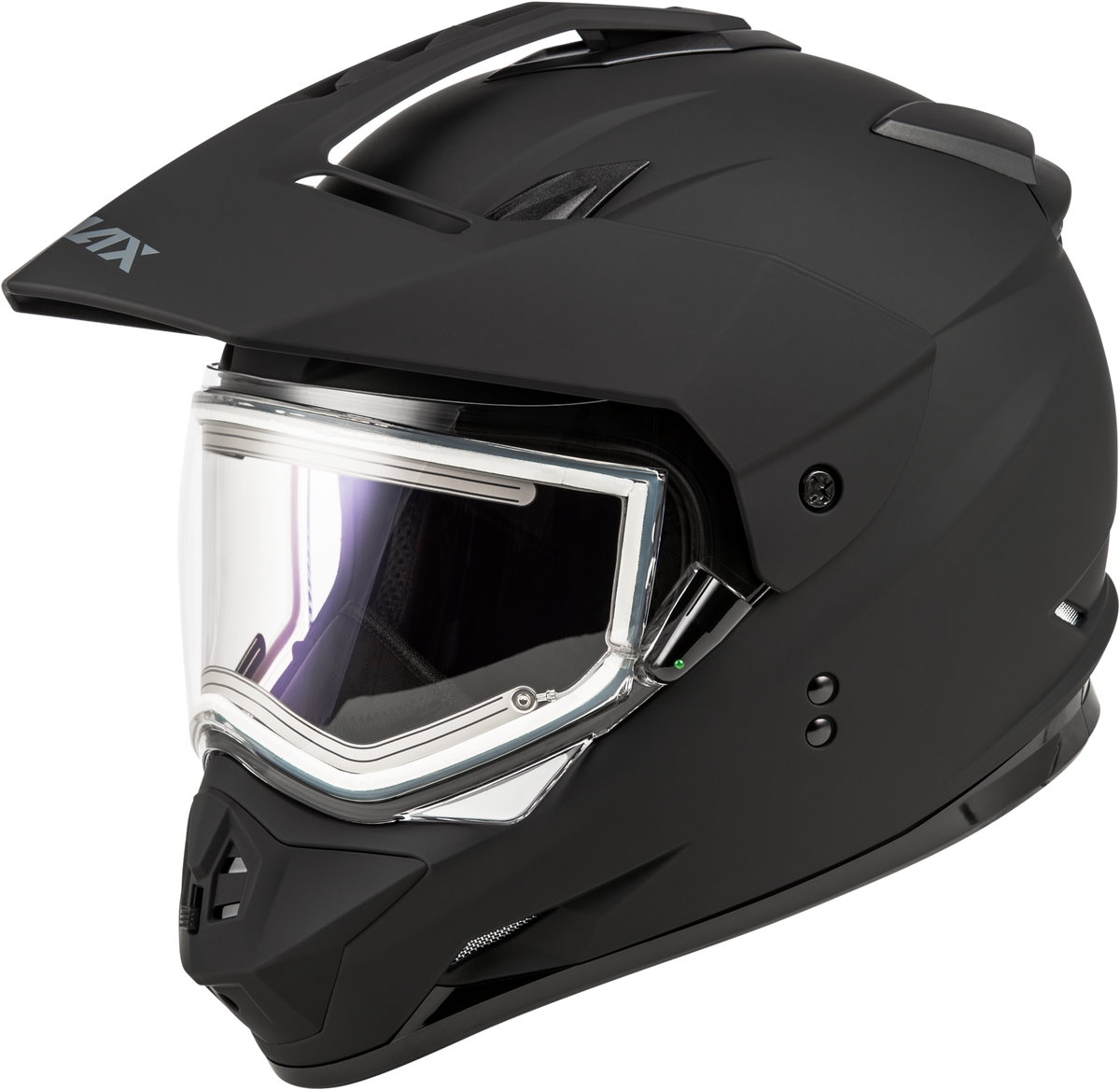 GMAX GM-11S Electric Shield Helmet Matte Black