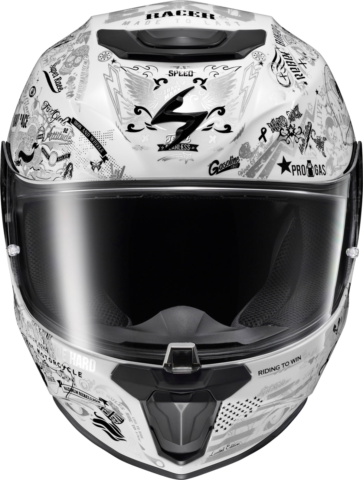 Scorpion EXO R330 Shake 2 Helmet - White