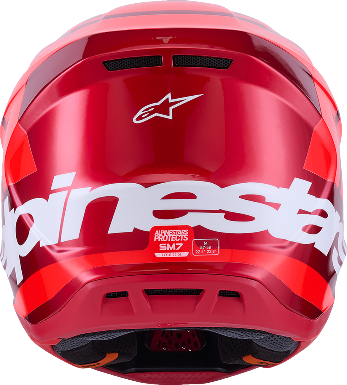 Alpinestars SM7 Core Helmet Gloss Red
