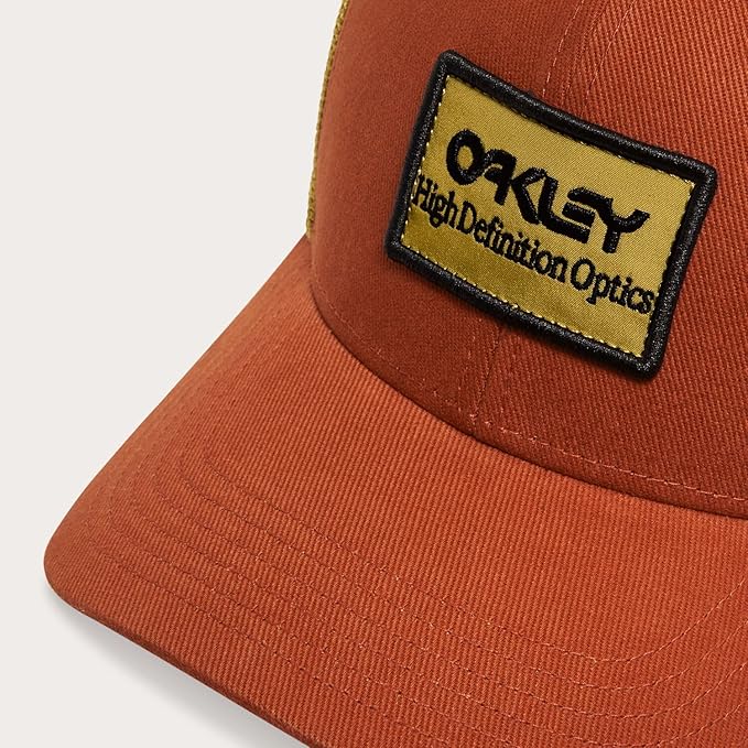 Oakley B1B HDO Patch Trucket Hat - Auburn/Sulfide