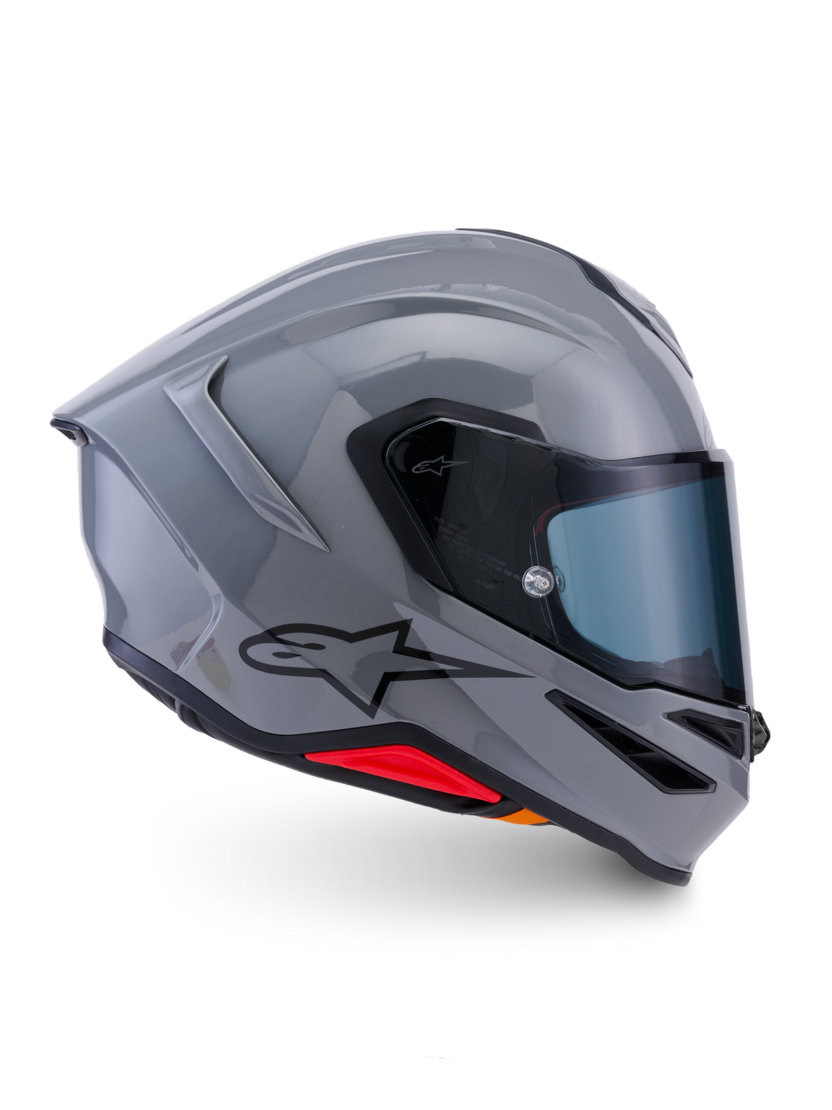Alpinestars S-R7 Solid Helmet ECE 06/DOT - Gray Glossy