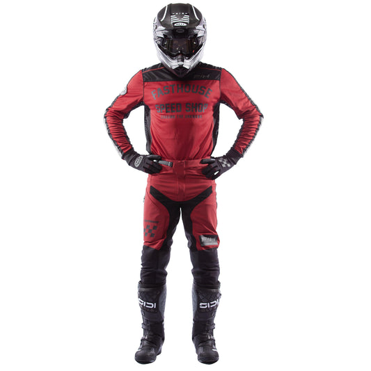 Fasthouse Racing Sanguaro Petrol MX Gear Set - Cardinal
