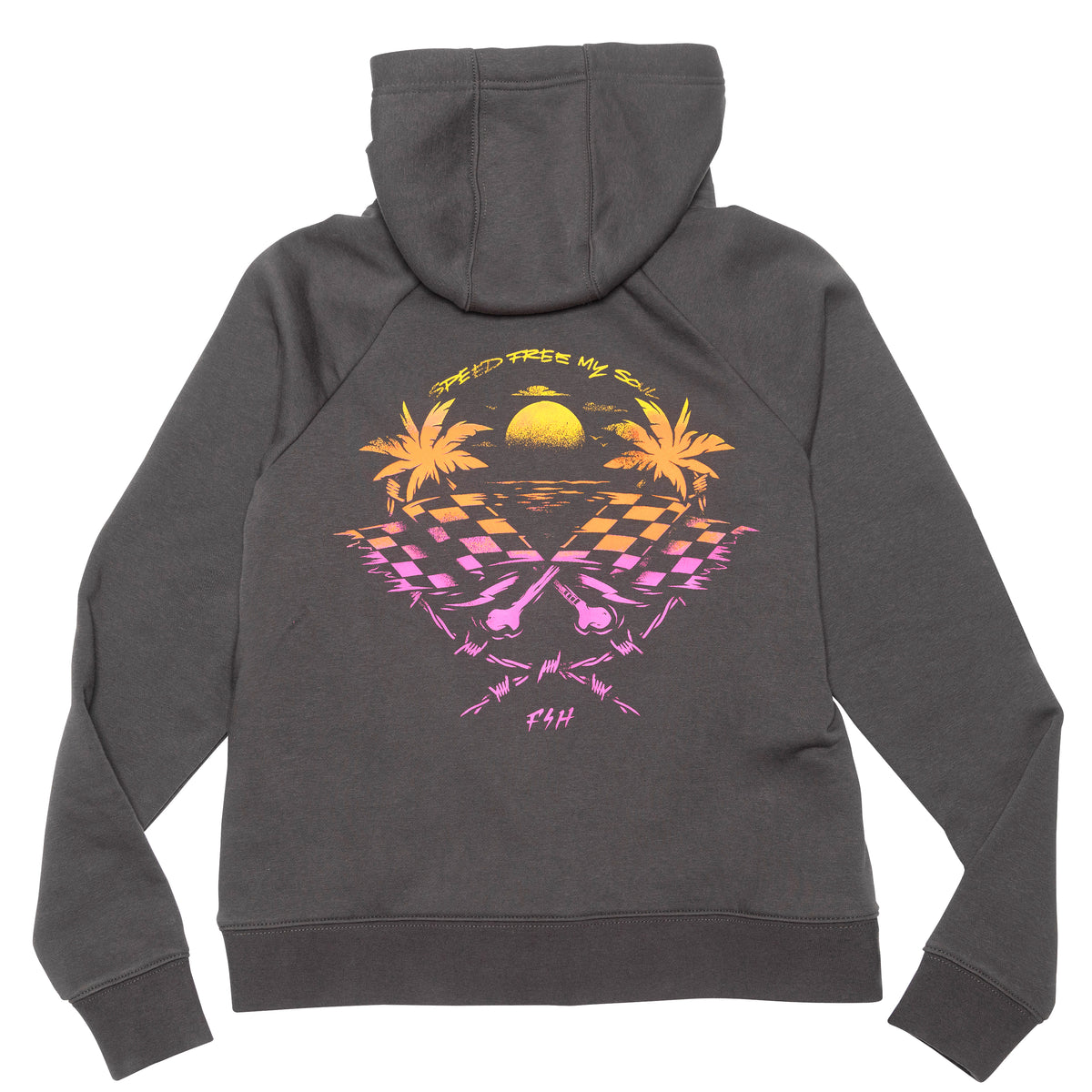 Fasthouse Sun Struck Hoodie Pullover - Chestnut