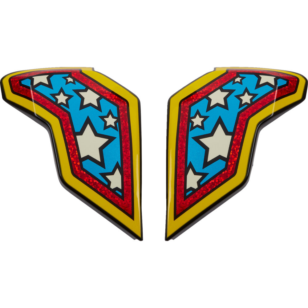 Icon Airflite Helmet Side Plates - Flyboy Blue