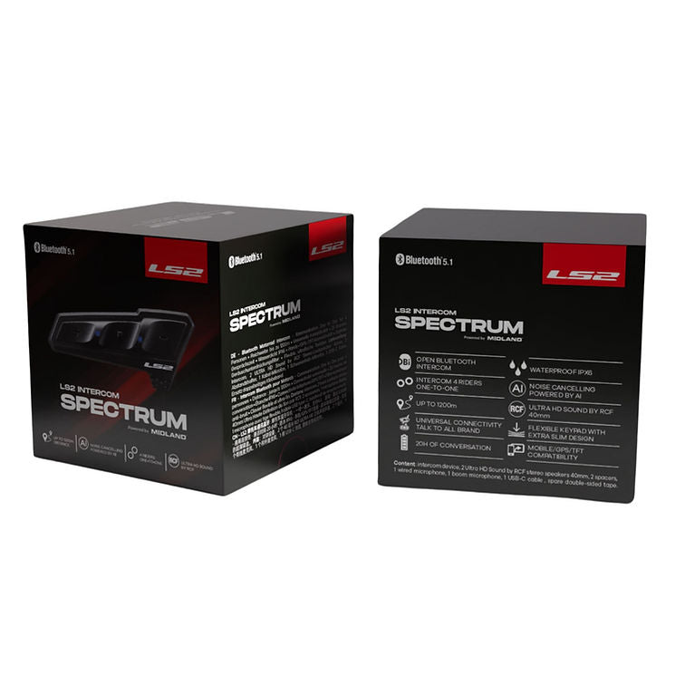 LS2 Spectrum Bluetooth Communication Helmet System