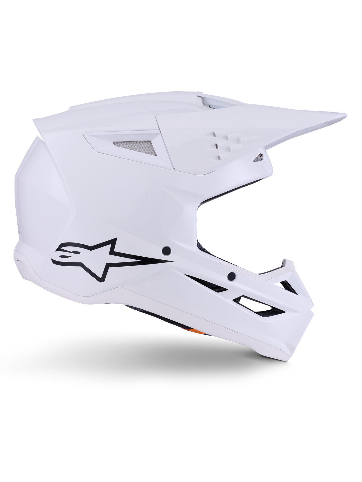Alpinestars SM3 Solid Helmet ECE 06/DOT - White Glossy