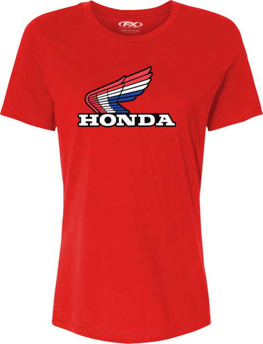 Facotry Effex Womens Honda RWB Classic T-Shirt - Heather Red