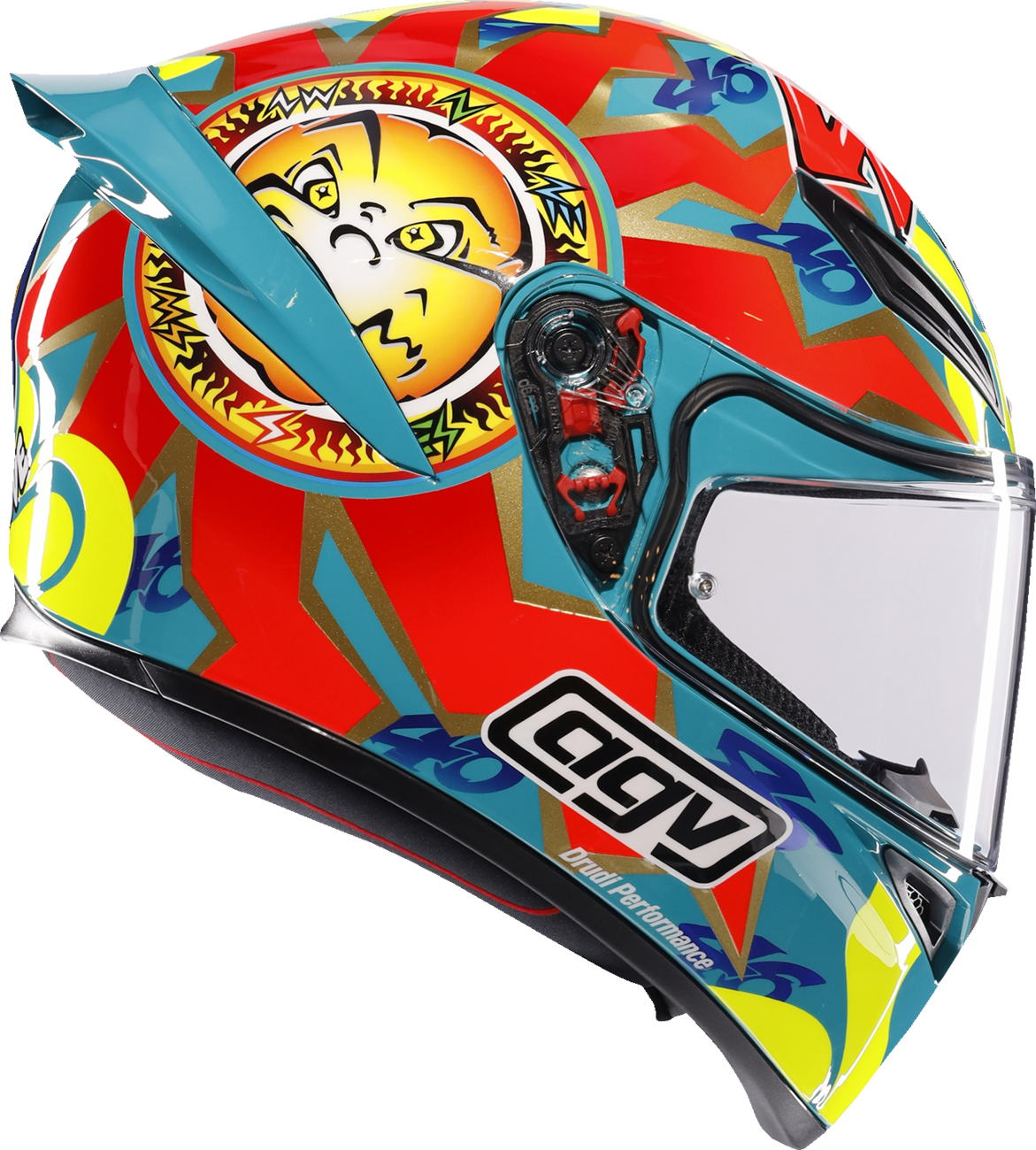 agv k1 mugello 2019 S Helmet - Rossi 1999 Mum Birthday Gift Osprey Airporter M Charcoal Pinlock 70 prepared Model:NAS4000XGFD