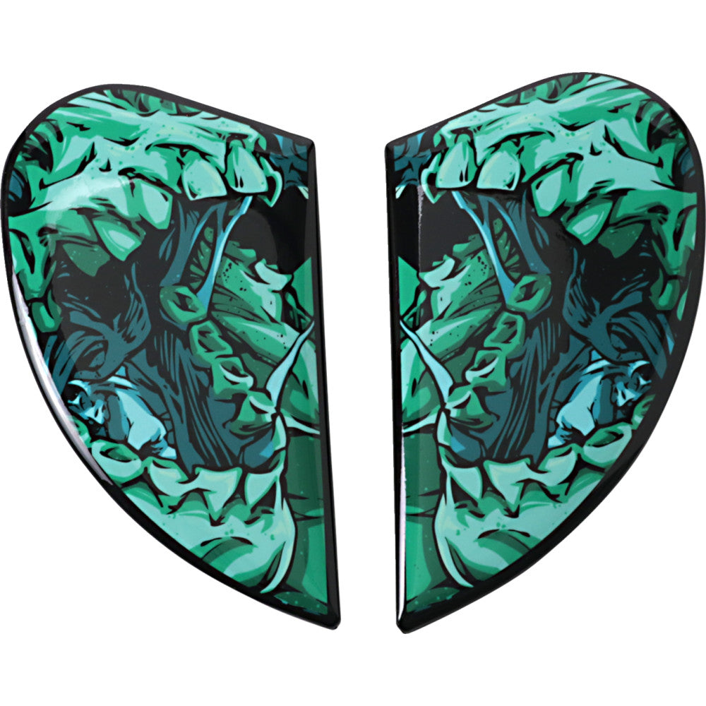 Icon Airform Helmet Side Plates - Parahuman Blue