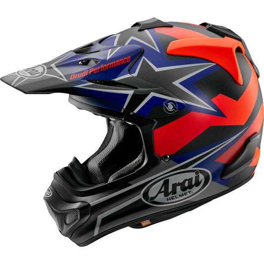 Arai VX-Pro4 Stars & Stripes Helmet CLOSEOUT - Black Frost