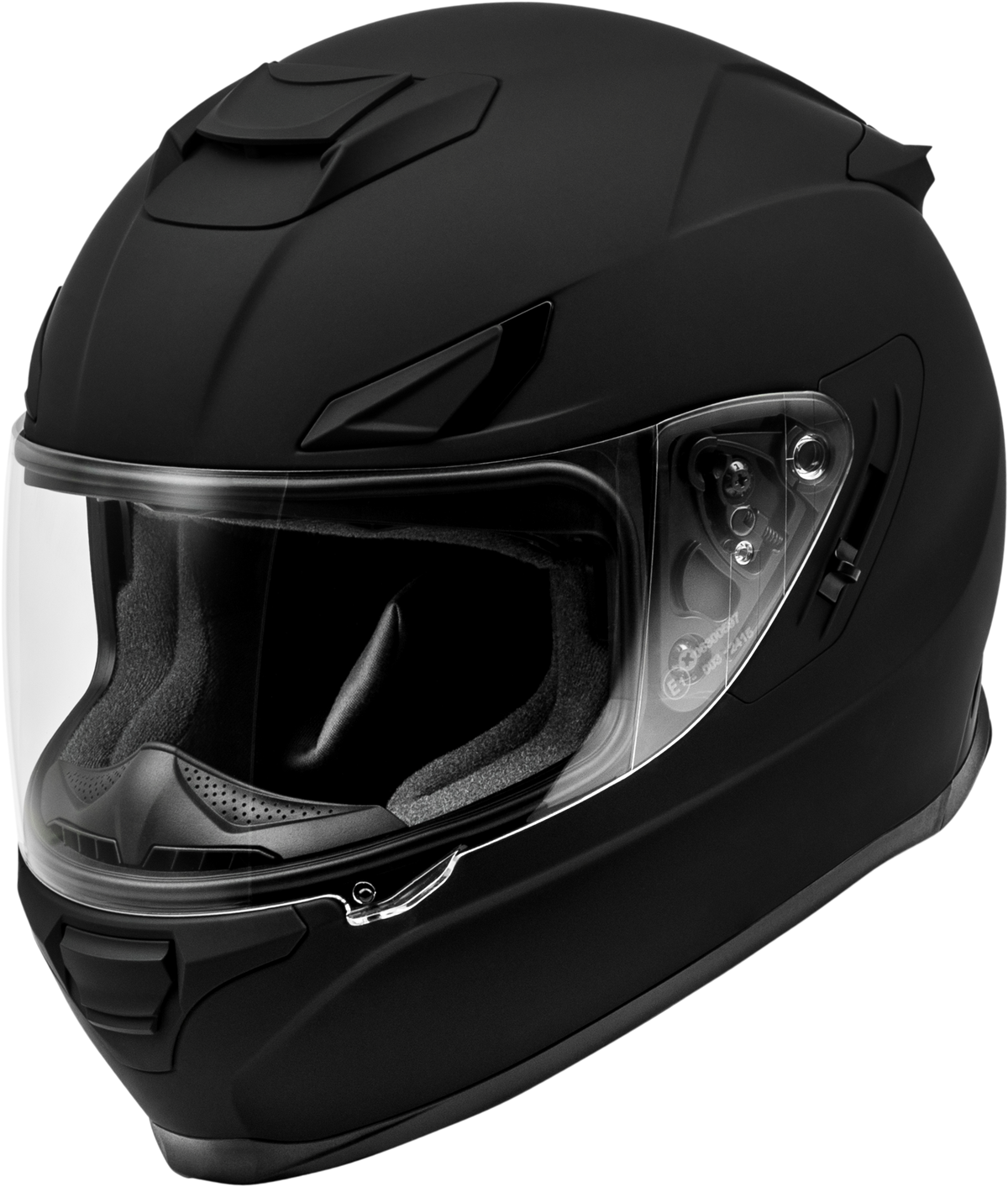 Fly Racing Sentinel Solid Helmet - Black
