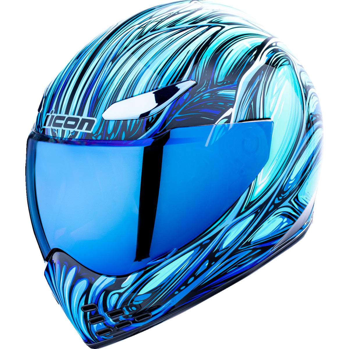 Icon Domain Nouveau Helmet - Blue