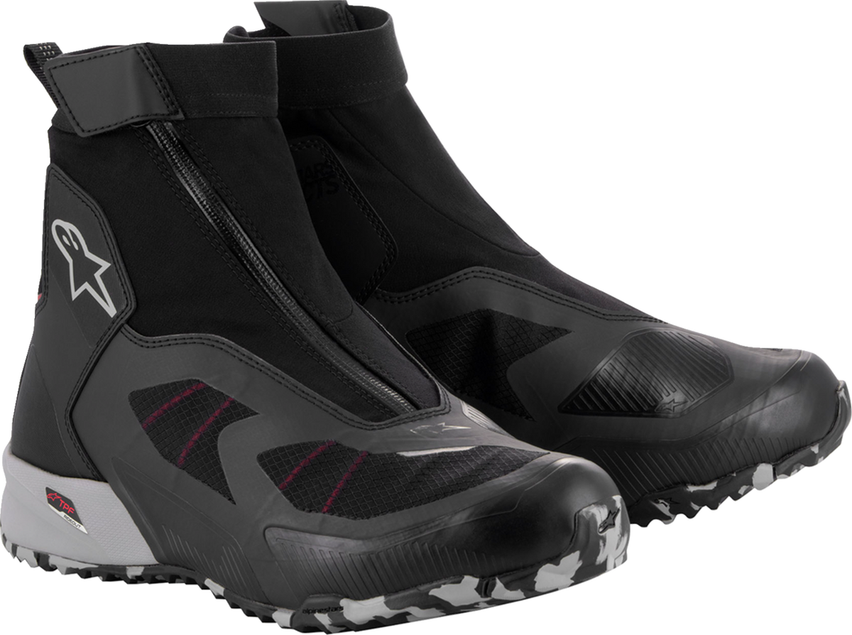 Alpinestars CR-8 Gore-Tex Shoes - Black/Grey/Red