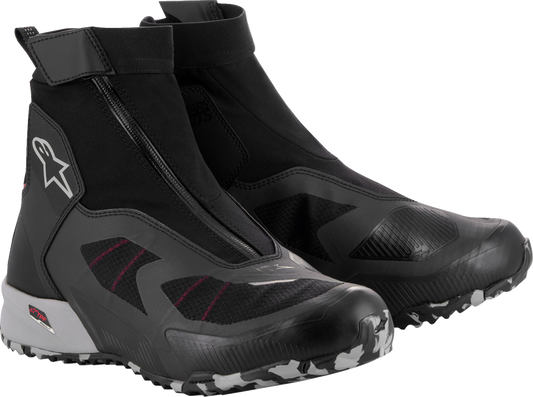 Alpinestars CR-8 Gore-Tex Shoes - Black/Grey/Red