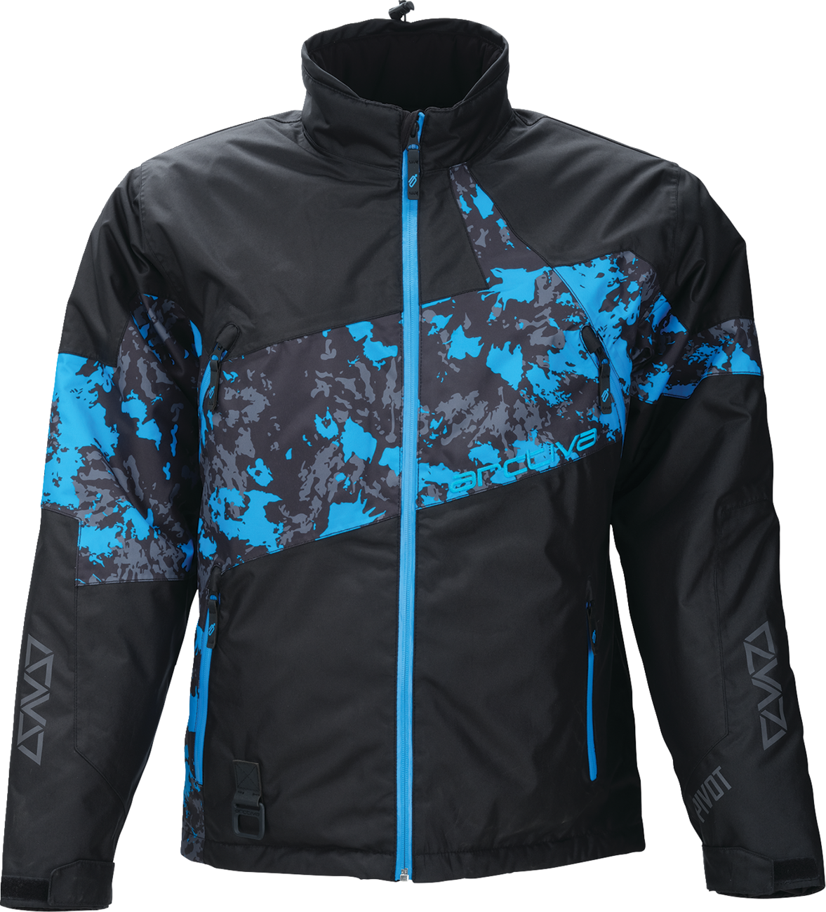 Arctiva Pivot 7 Jacket - Camo Black/Blue