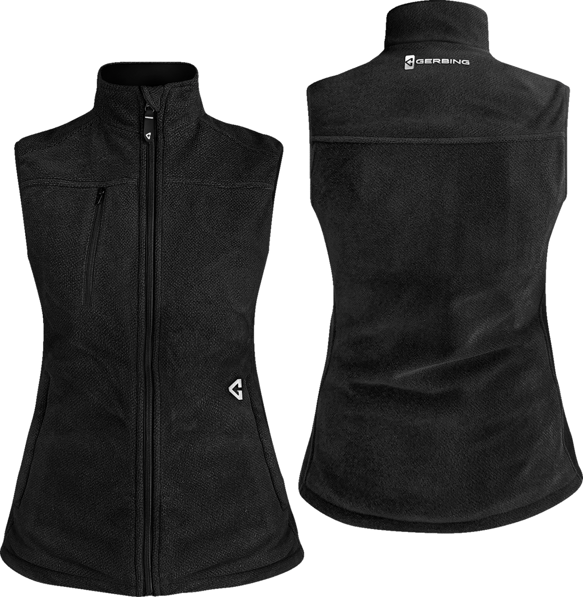 Womens 7V Thermite Heated Fleece Vest 2.0 - Black