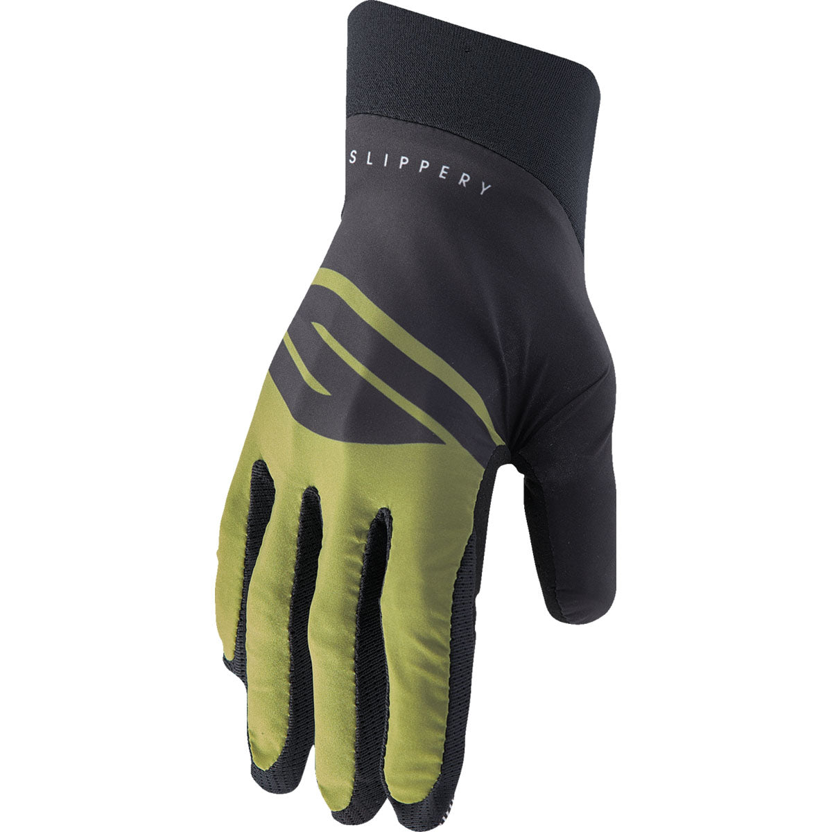 Slippery Flex Lite Gloves - Olive/Black