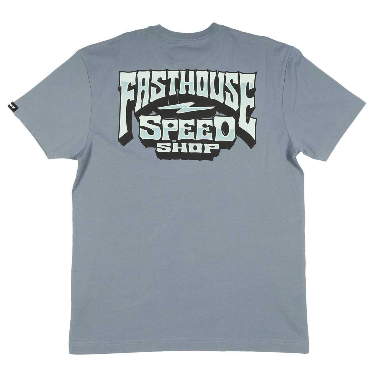 Fasthouse Record Tee - Denim