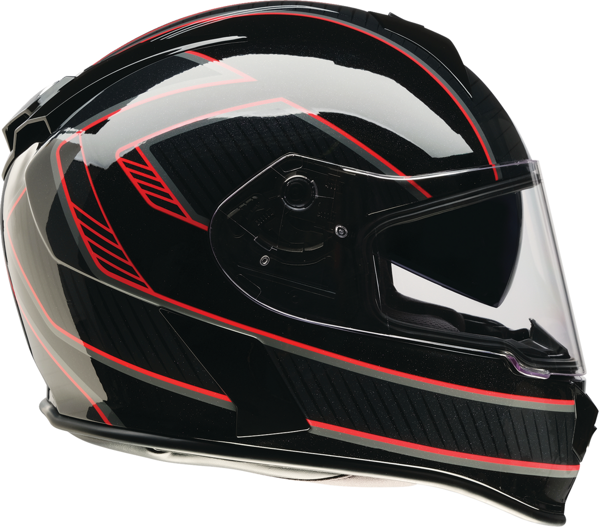 Z1R Warrant Amplify Helmet - Black/Red