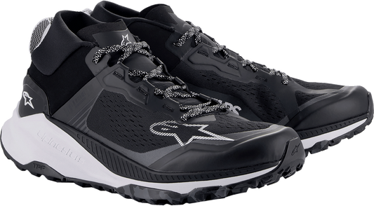 Alpinestars Meta XR v2 Shoes - Black/White/Dark Gray