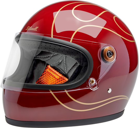 Biltwell Gringo S Helmet - Flames - 2XL