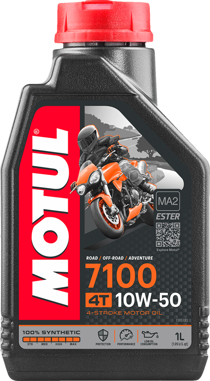 Motul 7100 4T Synthetic Oil - 1 Liter - 1 Liter