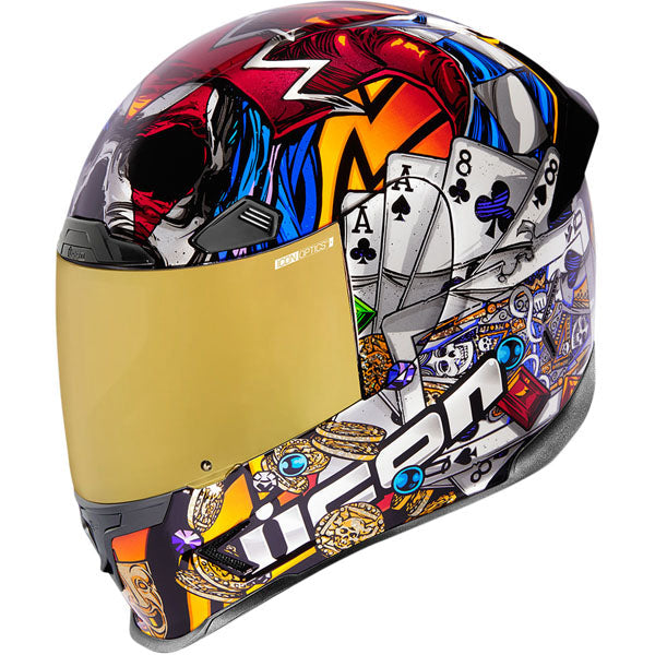 Icon Airframe-Pro Lucky Lid 3 Helmet - Gold