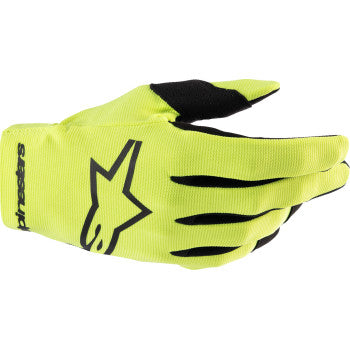 Alpinestars 2026 Radar Gloves - Yellow Fluo/Black