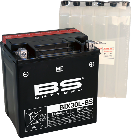 BS Battery - BIX30L-BS (YIX)