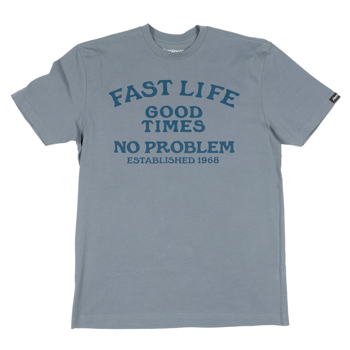 Fasthouse No Problem Tee - Denim