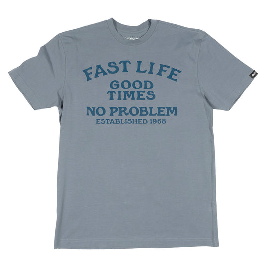 Fasthouse No Problem Tee - Denim