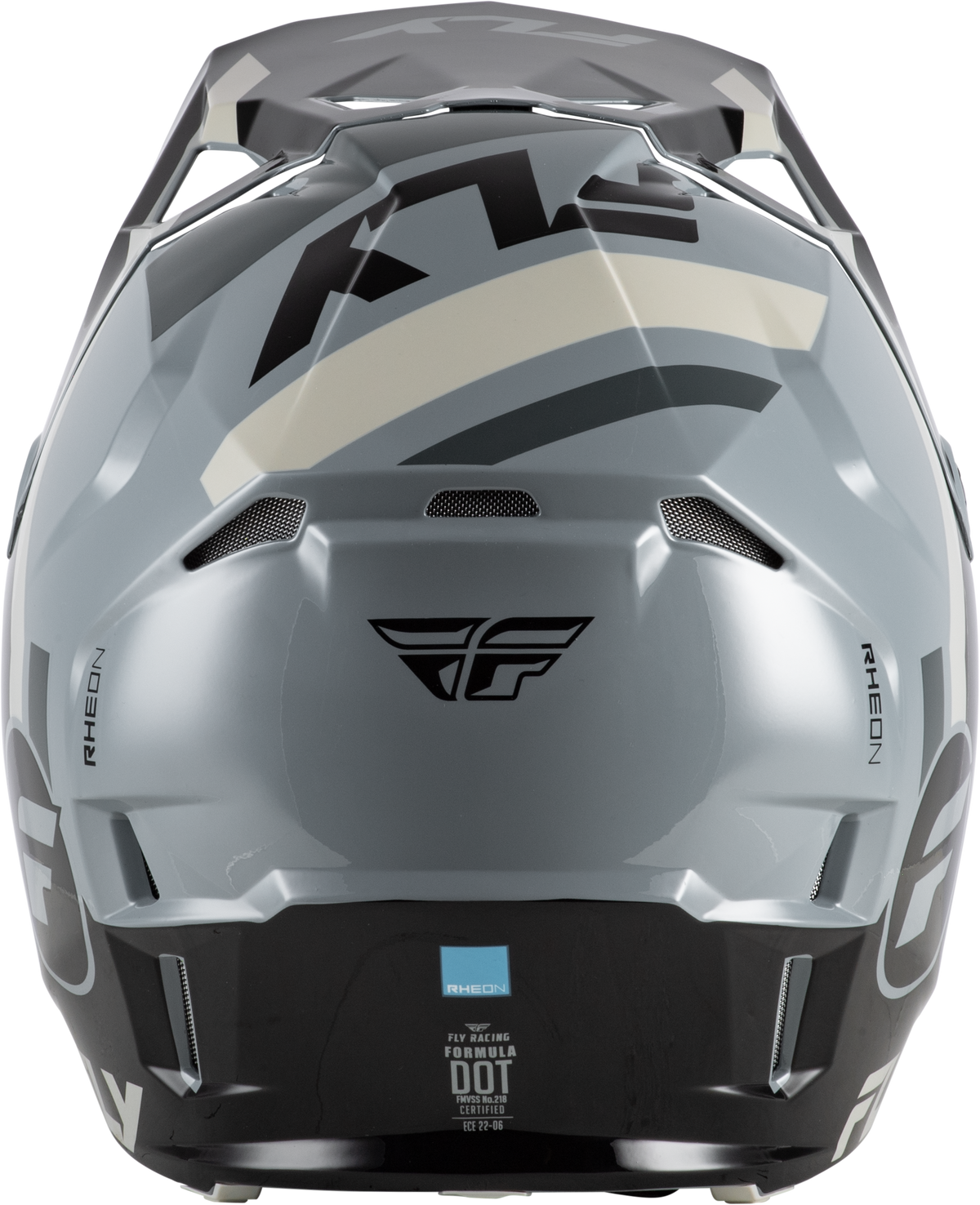 Fly Racing Formula CP Seal Helmet - Black/Grey/Light Grey
