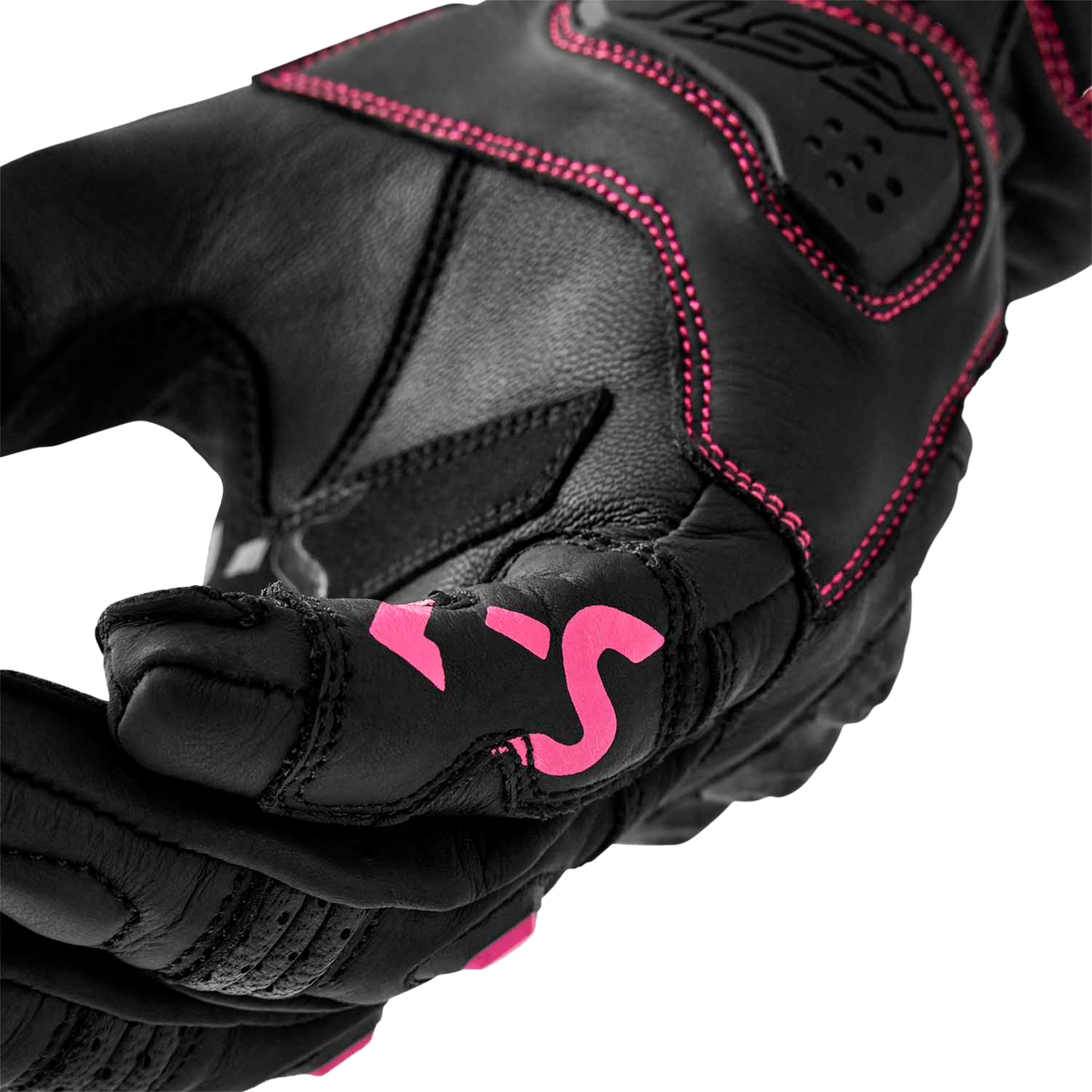 RST Womens S1 D3O Glove - Black/Pink