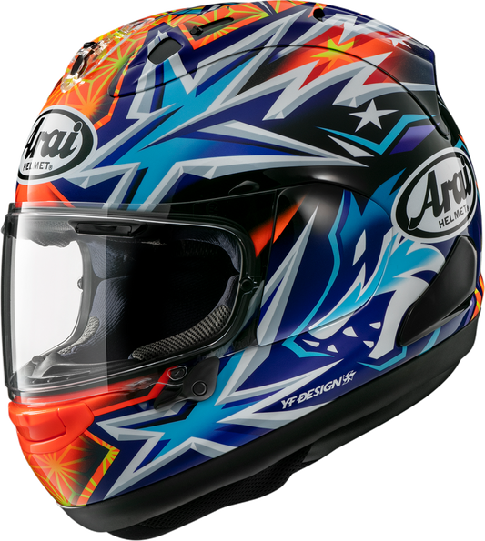 Arai Corsair-X Okamoto Compass Helmet - Okamoto Compass