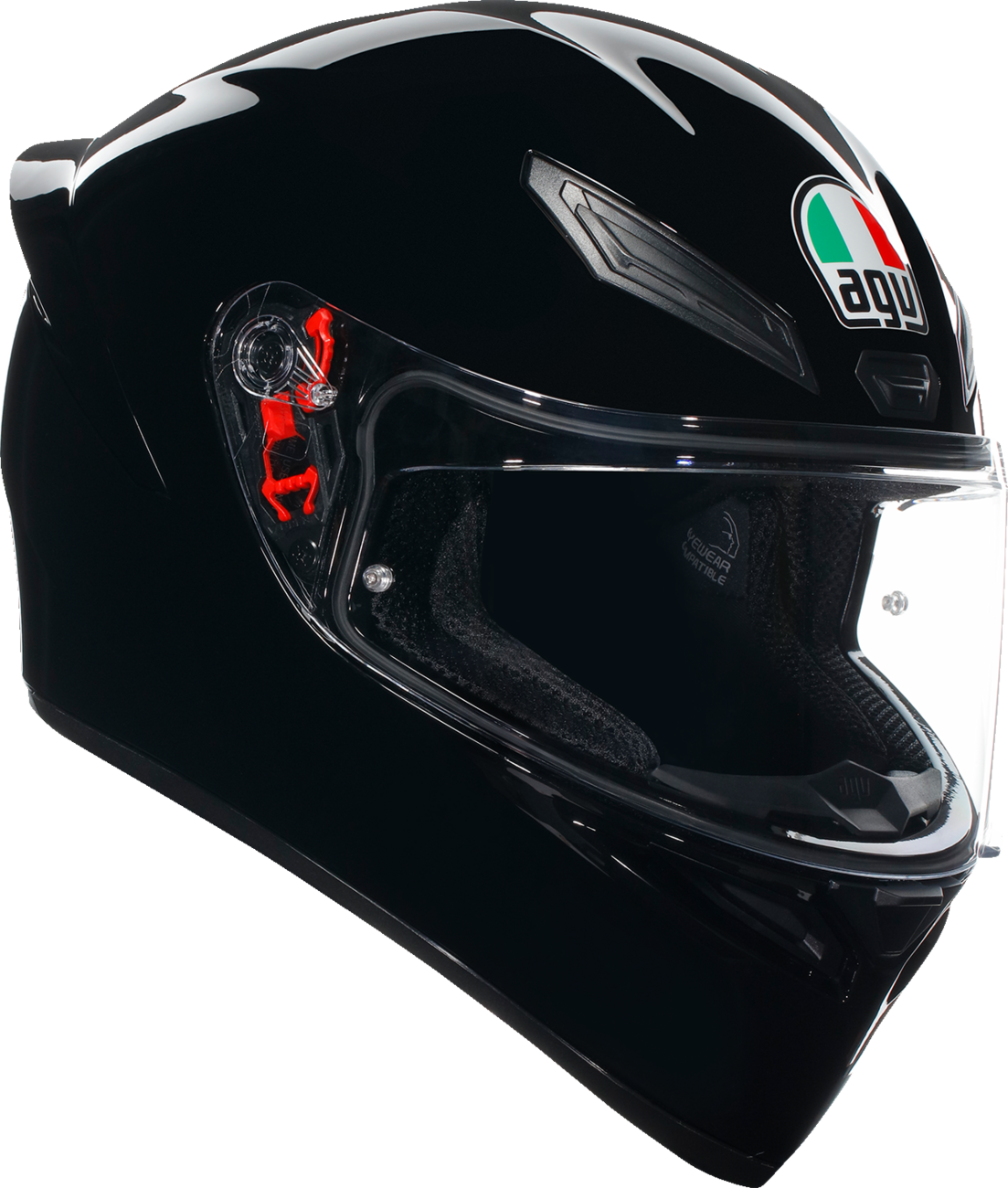 AGV K1 S Solid Black Helmet XS