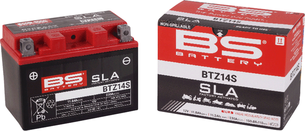 BS Battery - BTZ14S (YTZ)