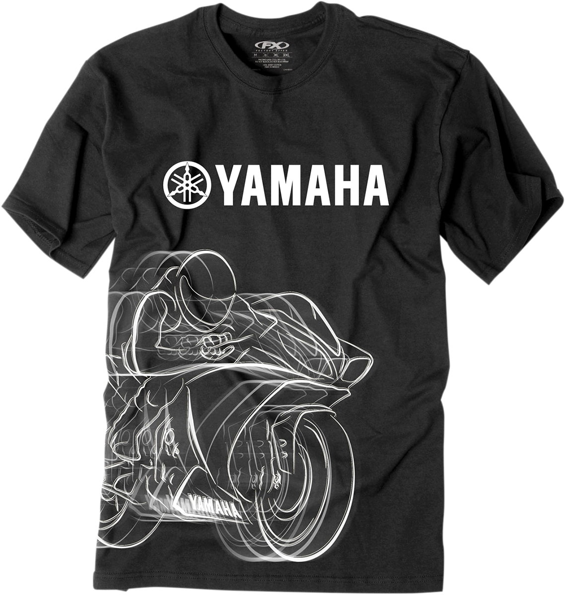 Facotry Effex Yamaha R1 T-Shirt - Black