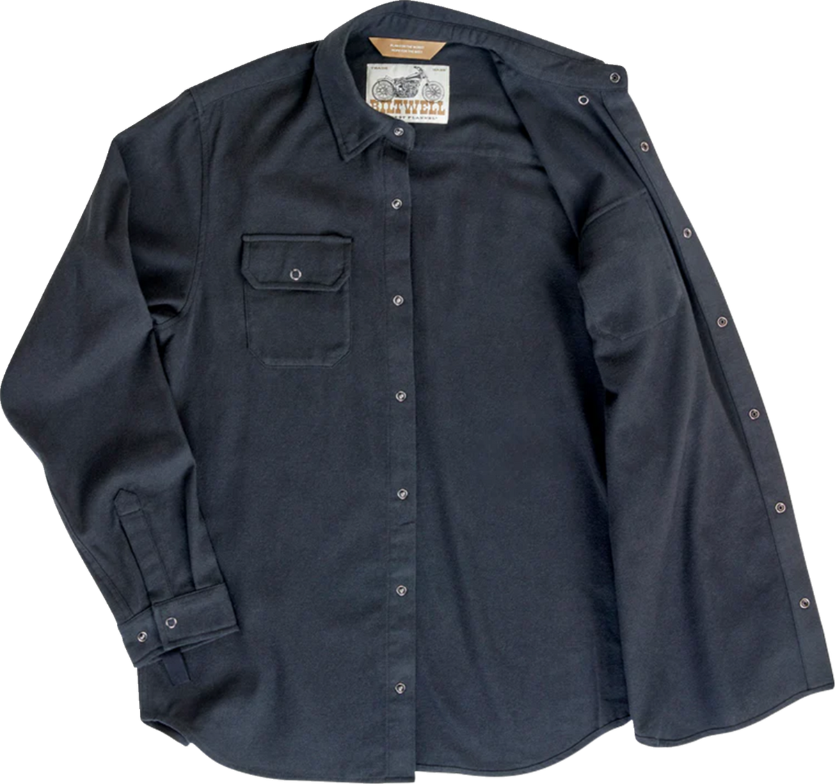 HI Test Flannel Shirt Black