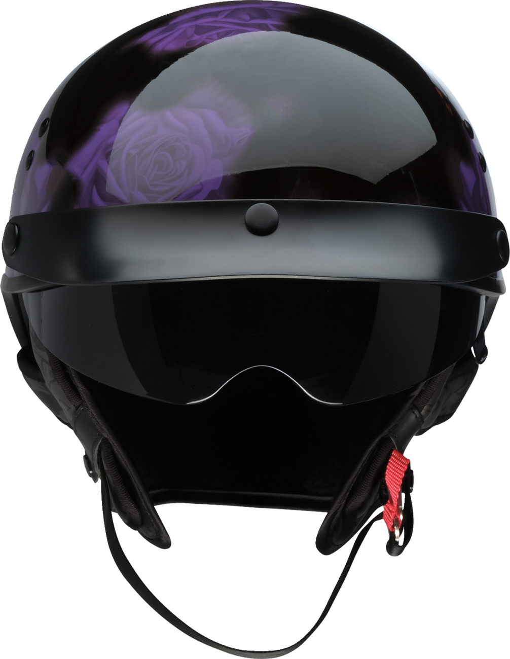 Z1R Vagrant NC Rose Helmet - Black/Purple