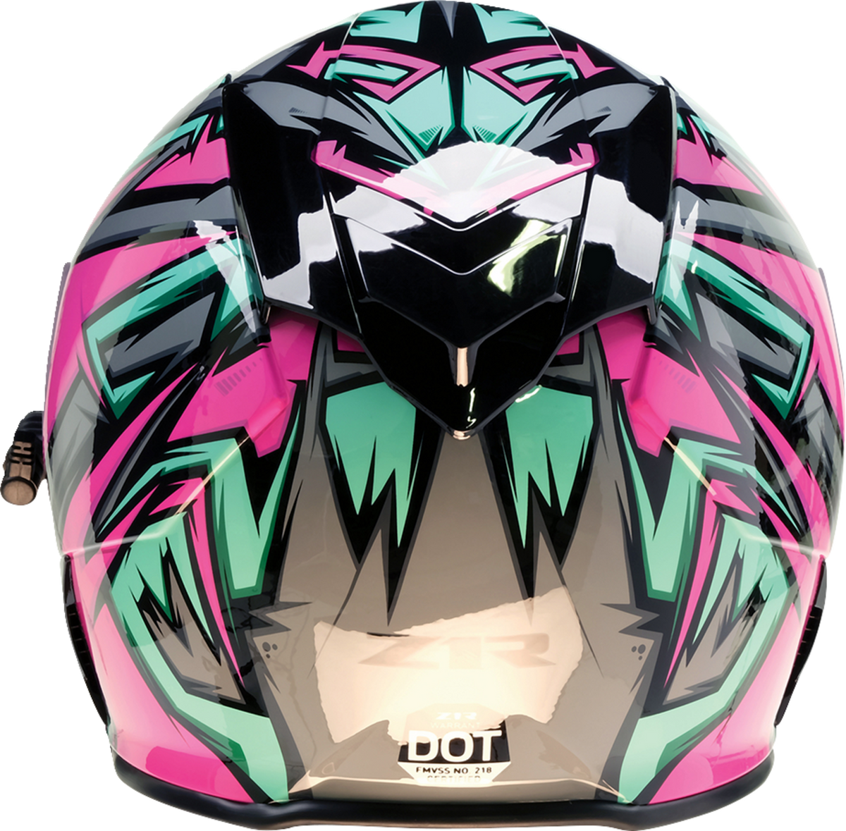 Z1R Warrant Snow Neuron Helmet - Pink/Teal