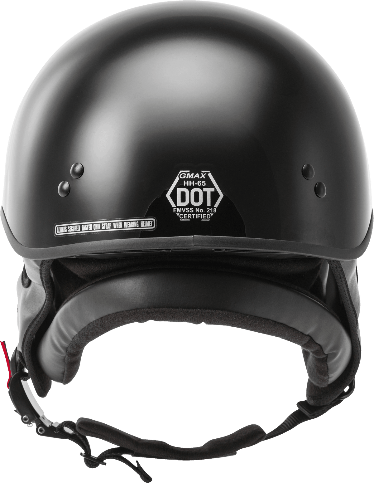 GMAX HH-65 Naked Helmet Black