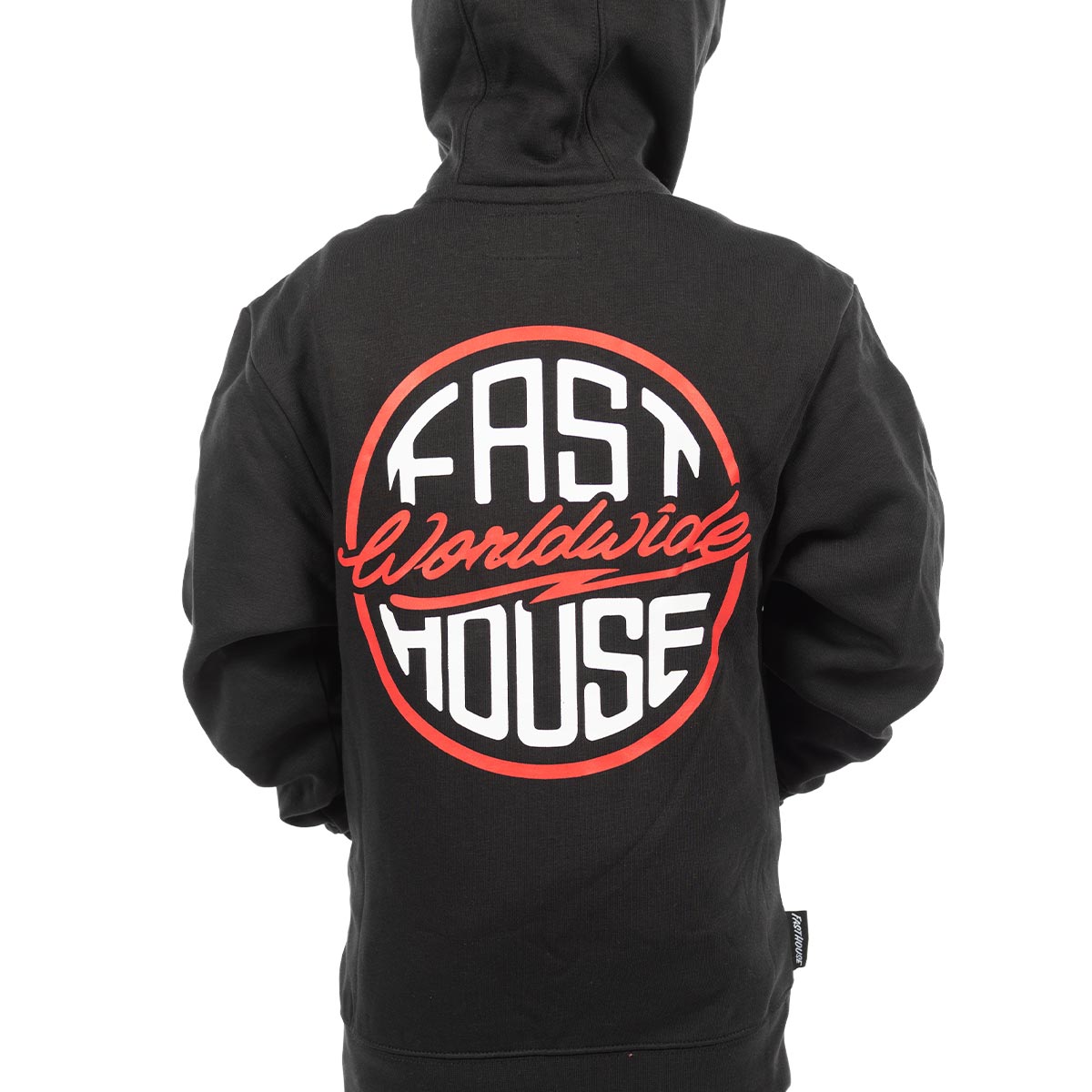 Fasthouse Petrol  Hooded Zip Up - Black