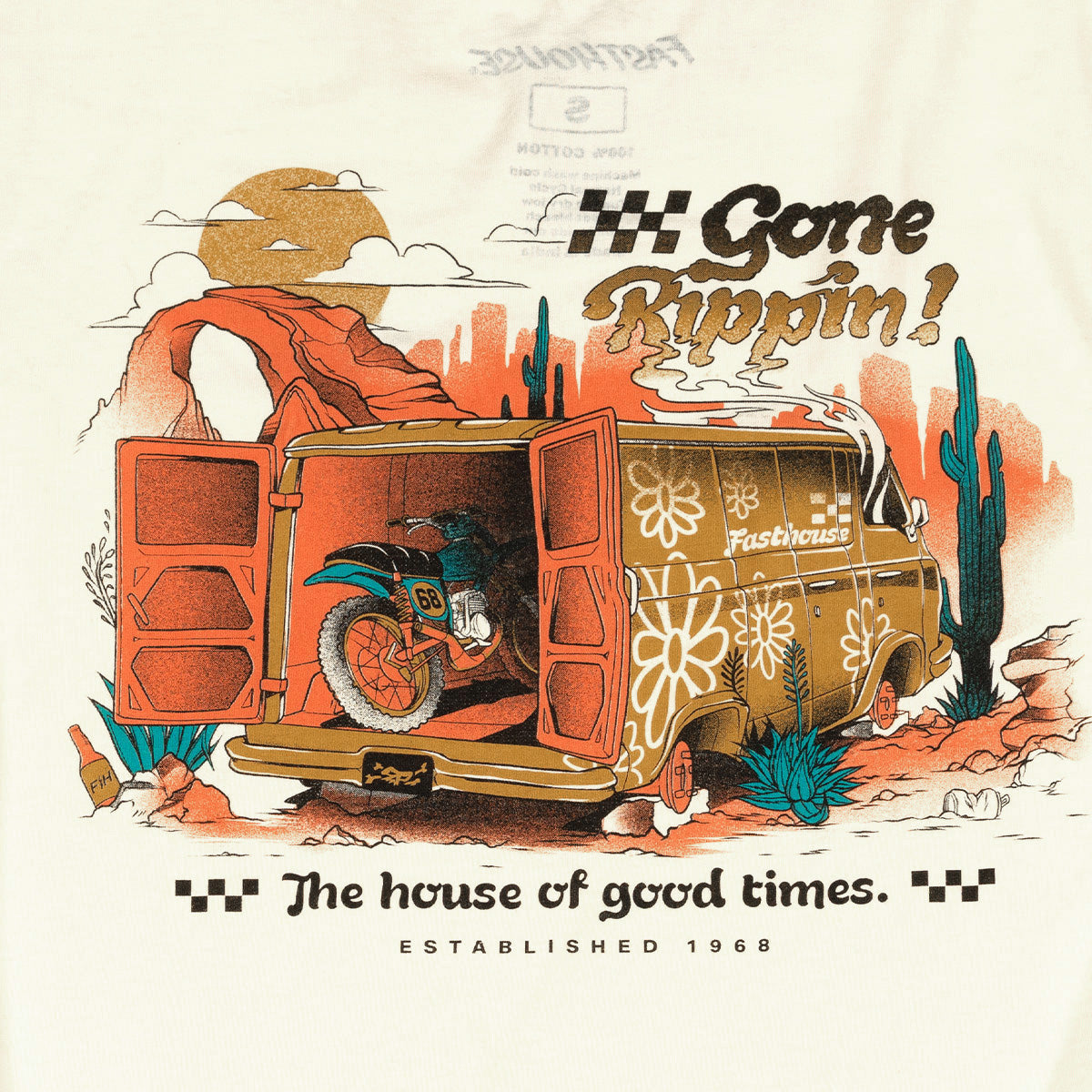 Fasthouse IDYLL Tee -  Natural