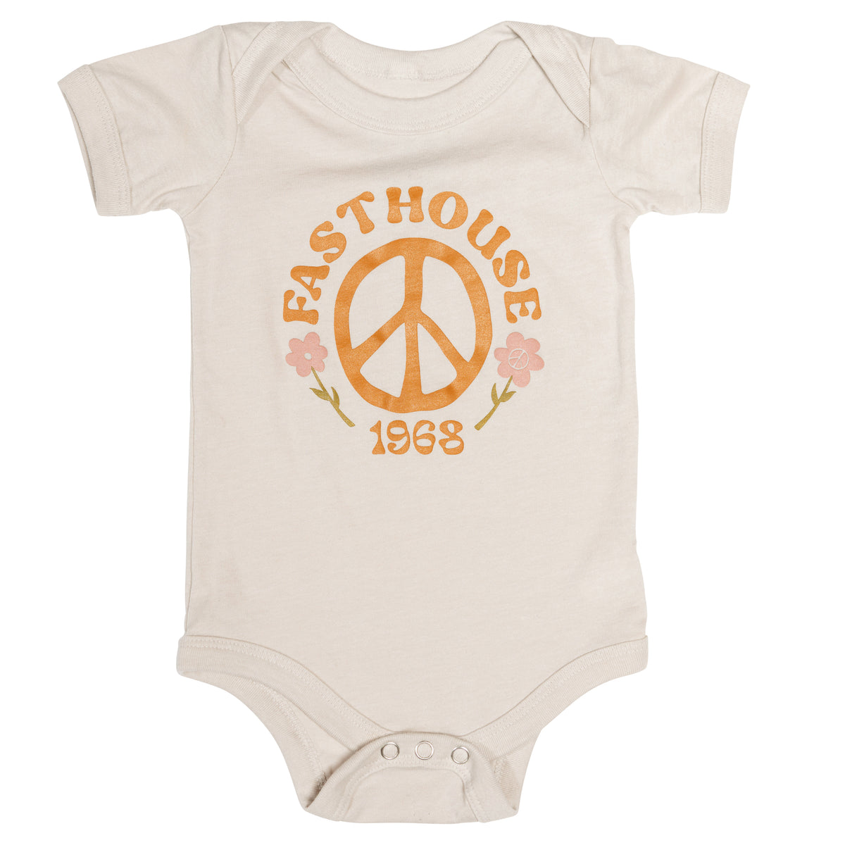 Fasthouse Infant Blossom Onesie - Heather Dust