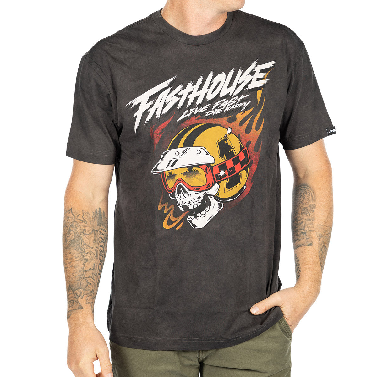 Fasthouse Destroyer Tee - Black